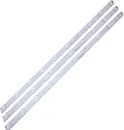 ABAGFKFNV 2pcs 32'' 570mm*17mm 10leds LED Backlight Lamps LED Strips W/Optical Lens Fliter Compatible with TV Monitor Panel 30V Light bar