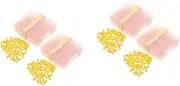 ULTECHNOVO 2sets Moisture Absorber Box Reusable Drying Dehumidifier for Violin Speaker Instruments Silicone Beads Desiccant Dryer 2boxes*2