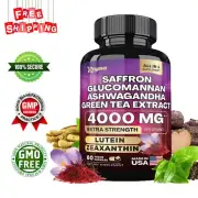Zoyava Saffron Extract 4000mg, 60 Capsules