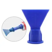 Flexible Flat Nozzle for Cartridge Type Caulking Set of 5 Blue Silicone