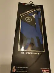 Zero Friction Compression Fit Performance Golf Glove - One Size LEFT, BLUE