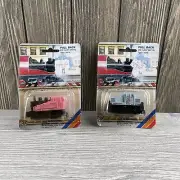 Vintage Pull n Go Die-Cast Locomotive Mini Toy Train - Pull back Die Cast Metal