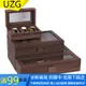 【UZG】3/6/10/12格木質手錶收納盒 木質手錶盒 手錶盒 手錶收藏盒 木頭錶盒 錶盒收納盒 珠寶首飾收納盒