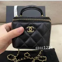 在飛比找Yahoo!奇摩拍賣優惠-雪兒精品 CHANEL 香奈兒 手工坊 系列 黑色 小羊皮 