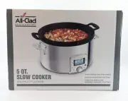 All-Clad Gourmet Plus Slow Cooker, 5-Qt. - NEW