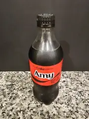 AMY Share a Coke 2025 COCA COLA 20oz Personalized GIFT ZERO Limited