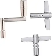 CATIEBYE 3pcs Drum Tuning Keys Set Durable Drum Wrench for Easy Percussion Instrument Tuning Essential Accessories