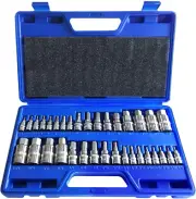 Master Hex Bit Socket Set Allen Wrench Bit Kit Hex Key for Ratchet Socket Tool S