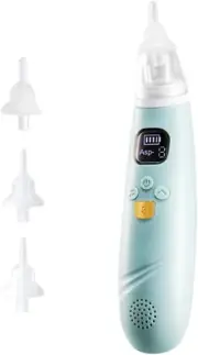 Handheld Electric Nasal Aspirator Nose Sucker Nose Cleaner for Infants 3 Suction