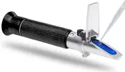 Refractometer for Sugar Content, 0-90% Range, ATC Function, Maple Syrup and Honey Testing， Bee Tools Honey Refractometer， Wort Refractometer Beer Fruit Juice Beer Sugar Test