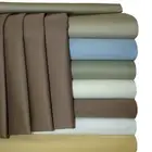CalKing 300 Thread Count Solid Cotton 22 inch Super Deep Pocket Sheet