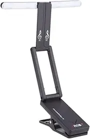 REFENG AL-1 Clip-on Rechargeable Music Stand Lamp, for Piano LED Stage Light, Universal Compact Portable USB Charge