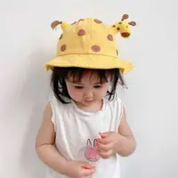 在飛比找Yahoo奇摩購物中心優惠-漂亮小媽咪 【BW9190】 韓系 超萌小鹿 漁夫帽可愛卡通