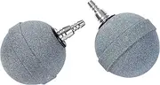 AQUANEAT Pond Air Stone 2 Inch, Long Lasting Aerator Oxygen Diffuser, Air Pump Accessories for Aquarium, Fish Tank, Hydroponics, Ponds and DWC Reservoirs 2 Pack