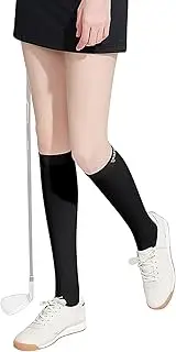 [Qingeer] Socks, 1 Pair Leg Sleeves Women ICY Leg Socks Sun Guard Cool Golfing Stockings