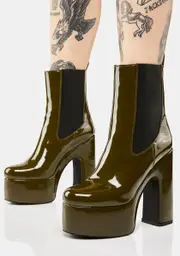 [SIMMI] Olivia Athena Platform Boots