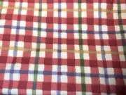 Longaberger Bread Prototype Liner-Cherry Red Plaid-NEW!!!