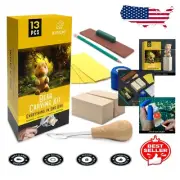 Wood Carving & Whittling Kit for Family Fun - Create Your Bear Masterpiece