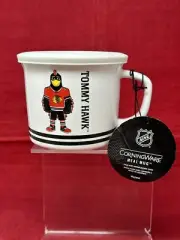 NEW NHL Chicago Blackhawks CorningWare Meal Soup 20oz Mug Tommy Hawk Cup Vented