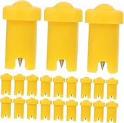 IWOWHERO Duo Bottle Tip Needles Pcs Replacement Nozzles for Lash Kit Bottle Pin Set