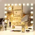 Vanity Mirror Makeup Mirror with Lights,31.5"X 23.6" Large Hollywood Lighted Van