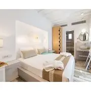 Marvellous Mykonos Apartment | Apartment Sekke | Double Room With Sea View | Spacious Shared Swimming Pool Surrounded With Furnished Sun Terrace | Kor