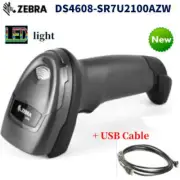 Zebra DS4608-SR7U2100AZW 1D 2D LED Handheld Laser Imager USB Barcode Scanner UK