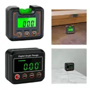 Digital Angle Gauge Sturdy Inclinometer for Machinery Construction Carpentry