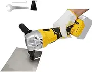 Wireless Metal Nibbler Compatible with Makita 18 V Battery, 360° Rotating Nibble Head, Brushless Metal Pin for Sheet Metal