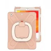 StylePro, combo, iPad 10th and 11th generation, case plus screen protector, tough shockproof kids cover with rotating stand, rose