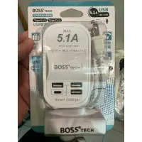 在飛比找蝦皮購物優惠-BOSS 5.1A USB智慧充電器 - 50cm