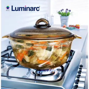 Luminarc 法國樂美雅 Trianon 微晶透明鍋 1.5L 2.5L 超耐熱 透明鍋 單柄鍋 樂美雅