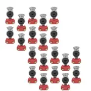 20 Pcs Red Universal Glad Hand Emergency Service Aluminum Gladhand