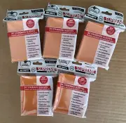 5x (80ct) Packs of Ultimate Guard ORANGE 400 TOTAL Standard GLOSSY Sleeves