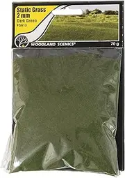 Woodland Scenics 2Mm Static Grass Dark G reen