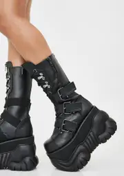 [Demonia] Doom Stomper Platform Boots