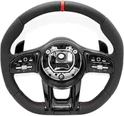 Steering Wheel Compatible With Mercedes-Benz AMG A/B/C/E/S Class GT W190 W197 W205 W212 W213 W216 W217 W218 W222 W253 W257 W463 W464 GLE G63