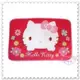 ♥小花花日本精品♥ Hello Kitty 地墊 踏墊 浴室地墊 絨毛地墊 花朵 大臉造型 桃色22516909