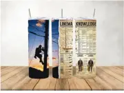 Lineman Knowledge 20oz Skinny Tumbler
