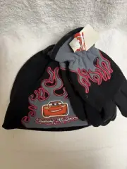 Lightning Mcqueen Winter Hat and Gloves