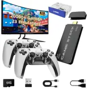 BADGOAL 2025 Upgrades Retro Game Console Stick, Nostalgia Gaming Stick