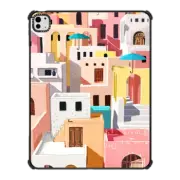 iPad Pro 13-inch (M4) iPad Impact Case Pastel Cityscape iPad Case