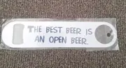 Stainless Steel Flat Bottle Opener Beer Bottle Opener