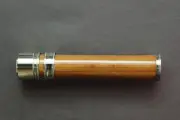 FLY ROD REEL SEAT Red Cedar 10522 Nickel Silver Cap and Ring