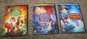 NEW SEAL Disney DVD Pinocchio 70 Sleeping Beauty 50 The Fox & The Hound 25 LOT