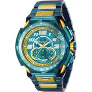 Original Invicta S1 Rally Chronograph GMT Quartz Green Dial Men's Watch 43792