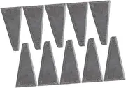 YOSADIER Tool Reinforcement Kit 20pcs Triangle Steel Wedges for Axe Handle Hammer Farm Hardware Firefighter Accessories