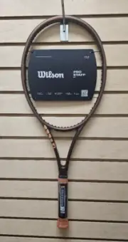 Wilson Pro Staff 97 Unstrung Tennis Racquet - New - 4''1/2 Grip