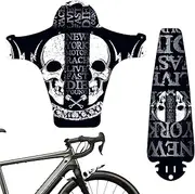[Nankoyal] Mud Guard for Bike, Mountain Bike Replacement Parts, Weatherproof Protection Board, Grime Proof Dirt Board for 26 27.5 29 Inch Cycling Accessories