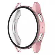 Rose Gold For Samsung Galaxy Watch 4 5 FE Case Screen Protector Clear 44mm Cover